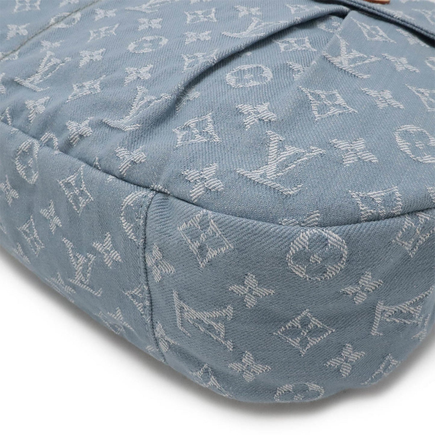 Louis Vuitton Monogram Canvas Blue Shoulder Bags