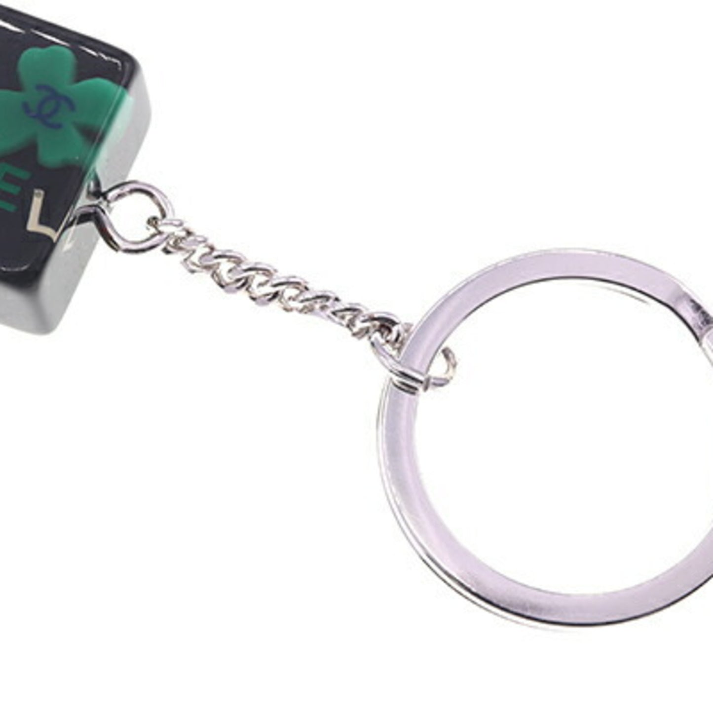 Chanel Other Metal Black Key Rings