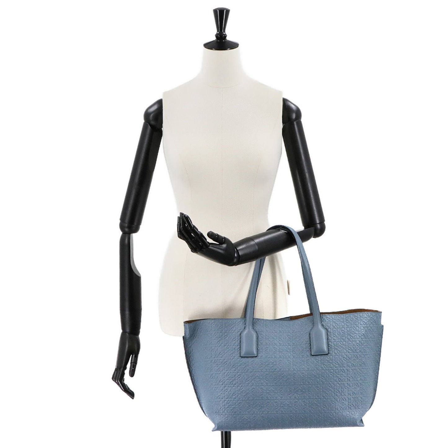 Loewe Others Blue Tote Bags