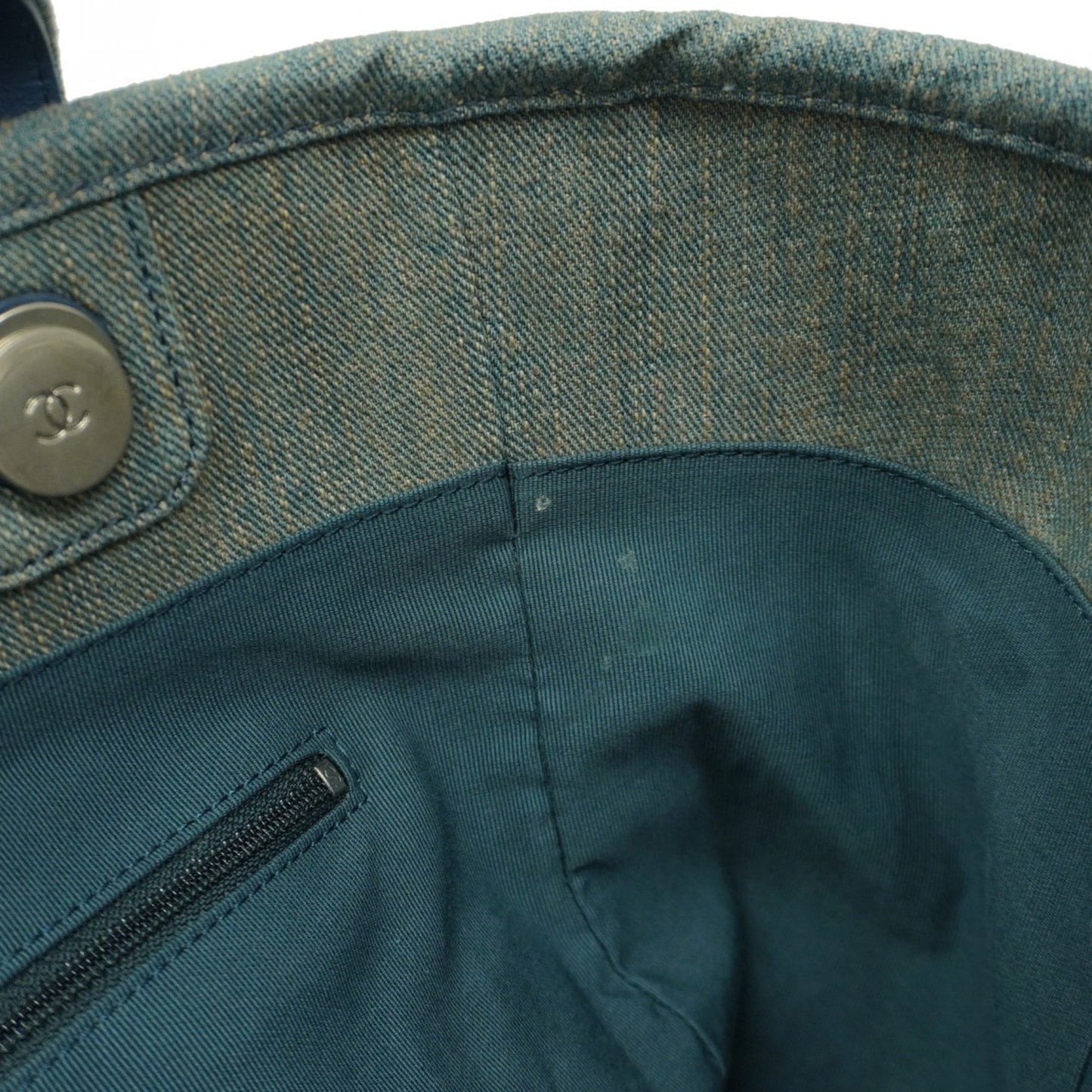 Chanel Denim Blue Tote Bags