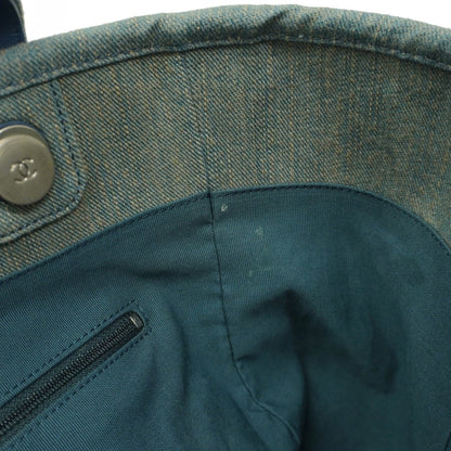 Chanel Denim Blue Tote Bags