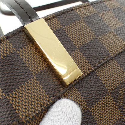 Louis Vuitton Coated Canvas Brown Handbags