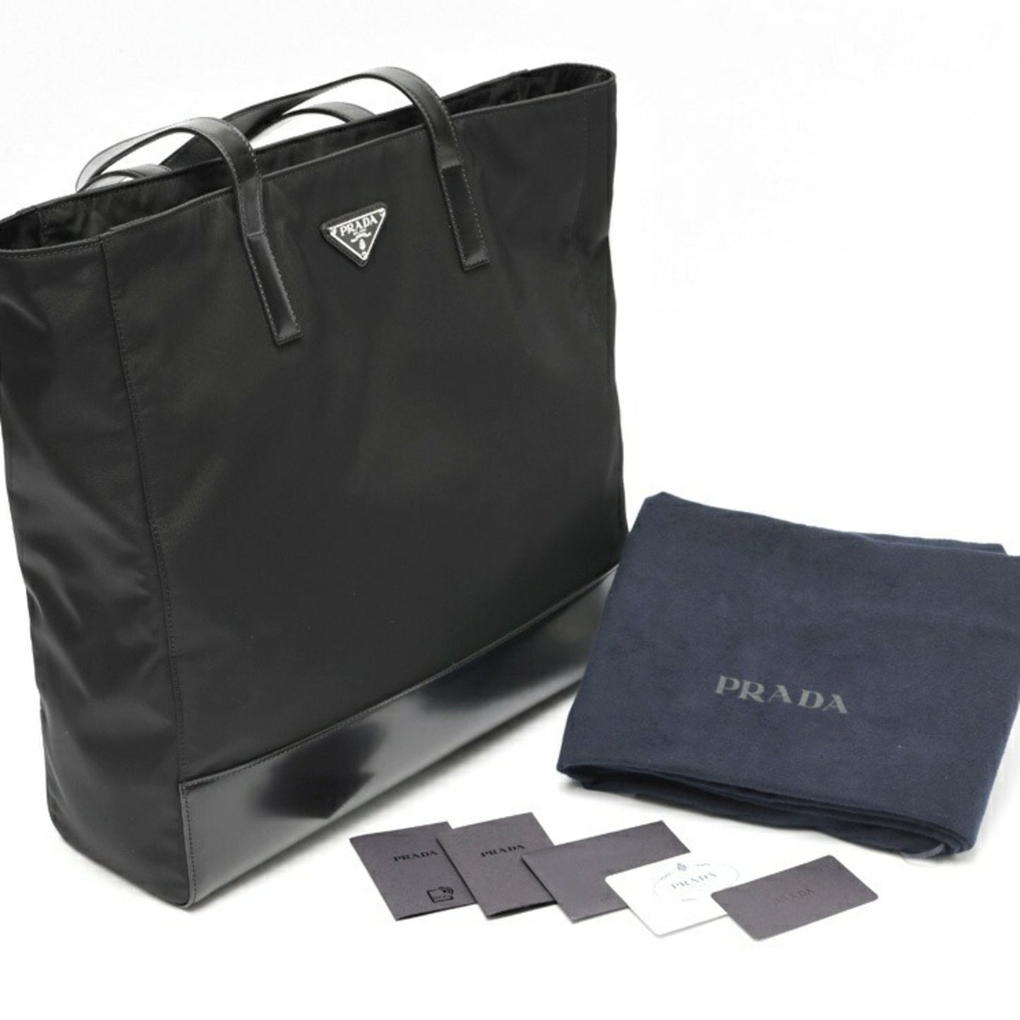 Prada Nylon Black Tote Bags