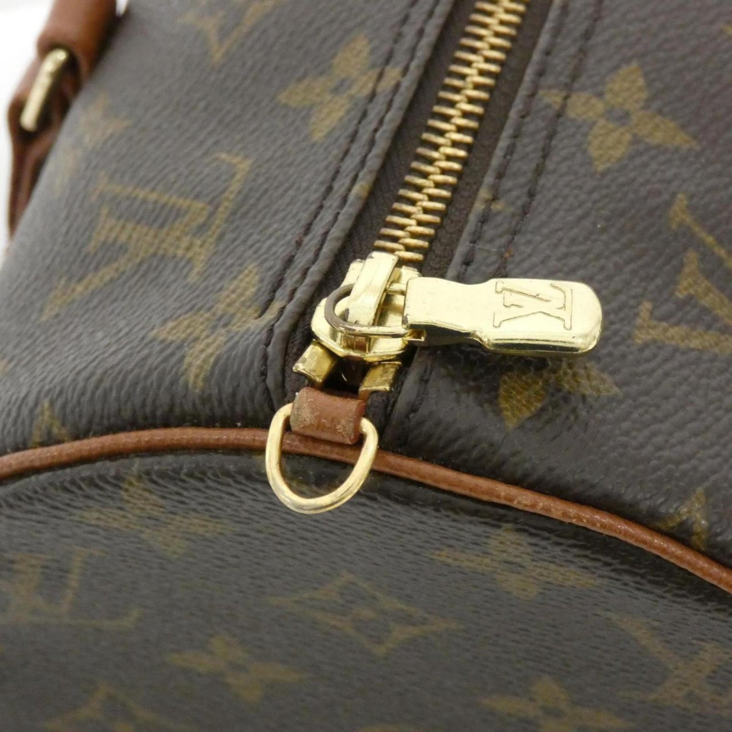 Louis Vuitton Coated Canvas Brown Handbags
