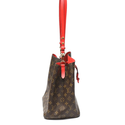 Louis Vuitton Monogram Canvas Red Shoulder Bags