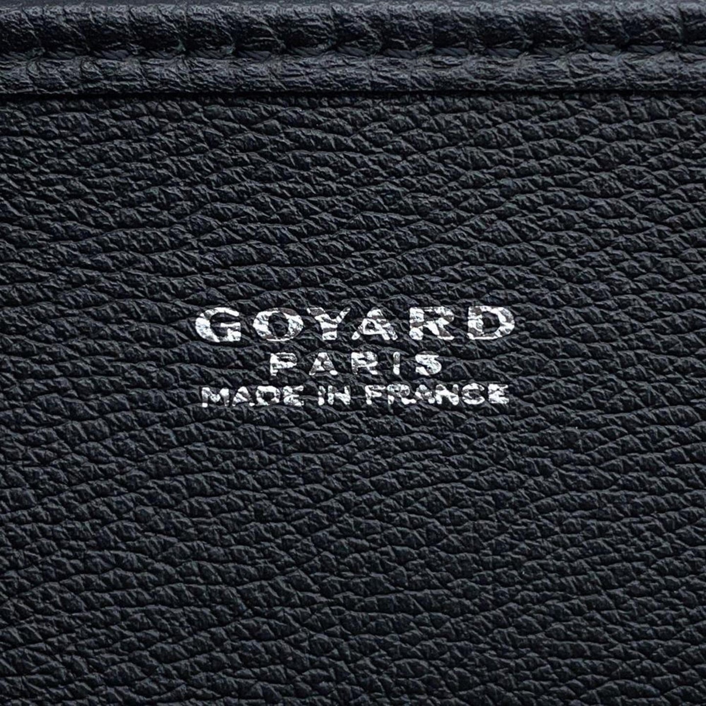 Goyard Pvc Black Tote Bags