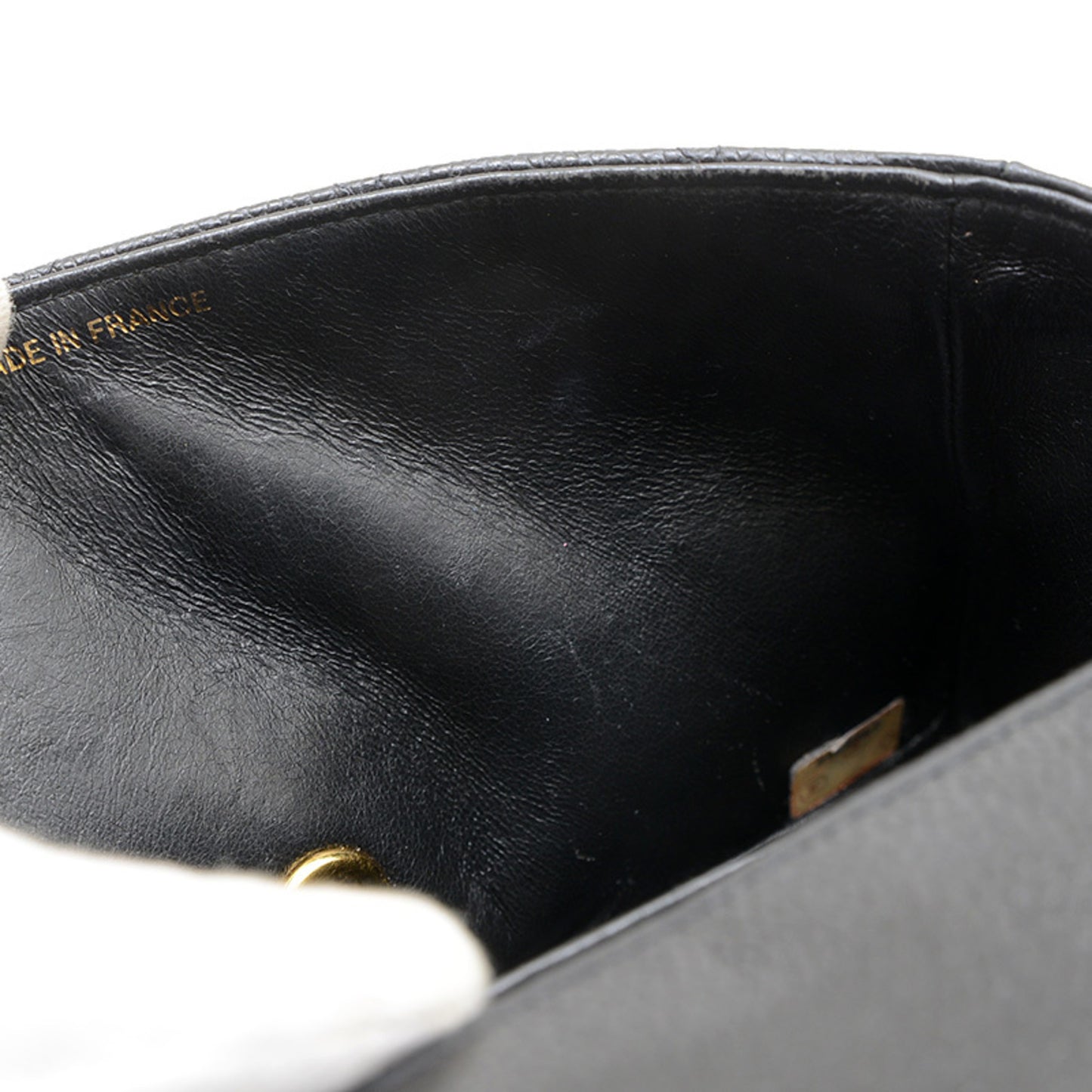 Chanel Calfskin Black Shoulder Bags