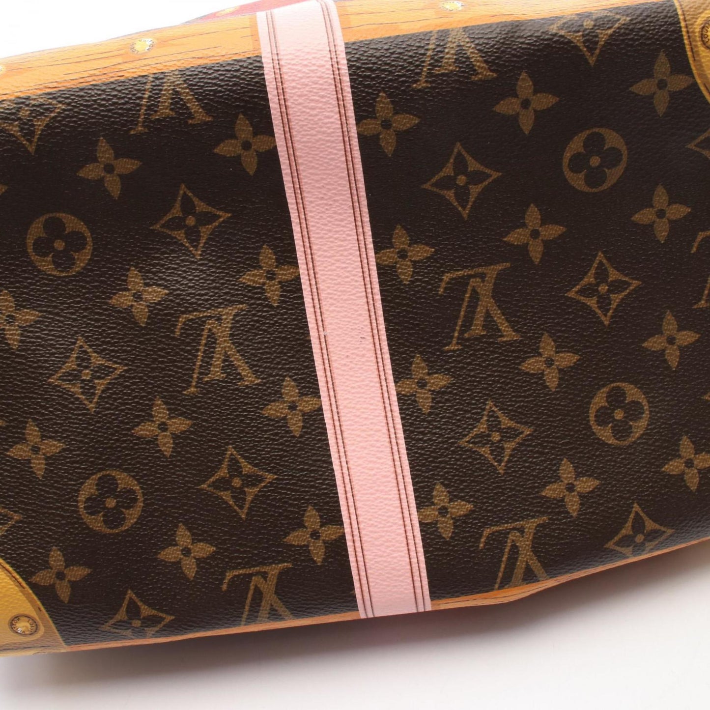 Louis Vuitton Coated Canvas Brown Handbags