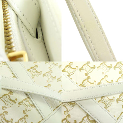 Celine Pvc White Shoulder Bags