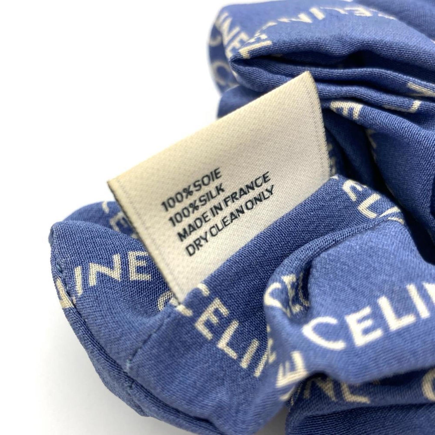 Celine Silk Blue Hats