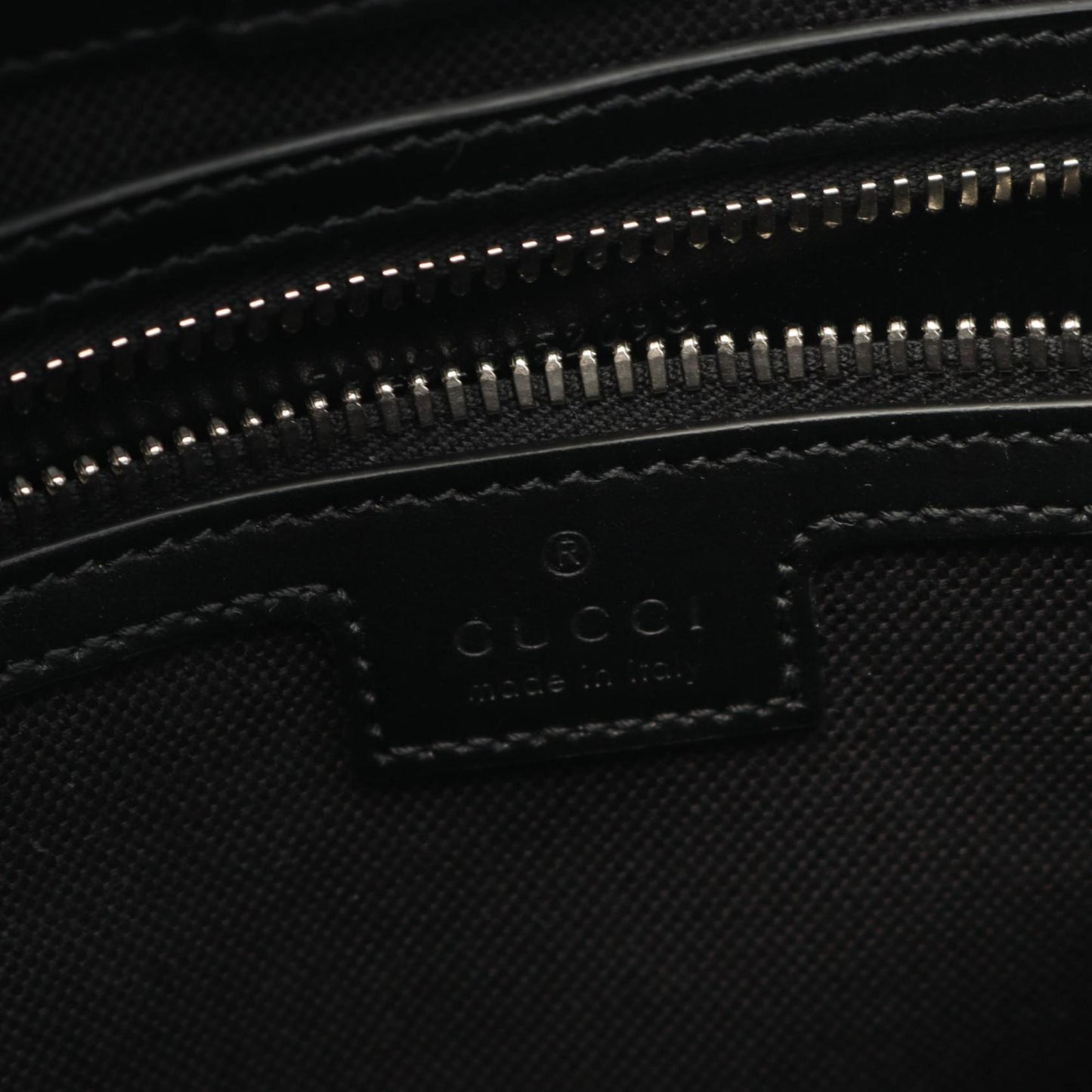 Gucci Coated Canvas Black Tote Bags