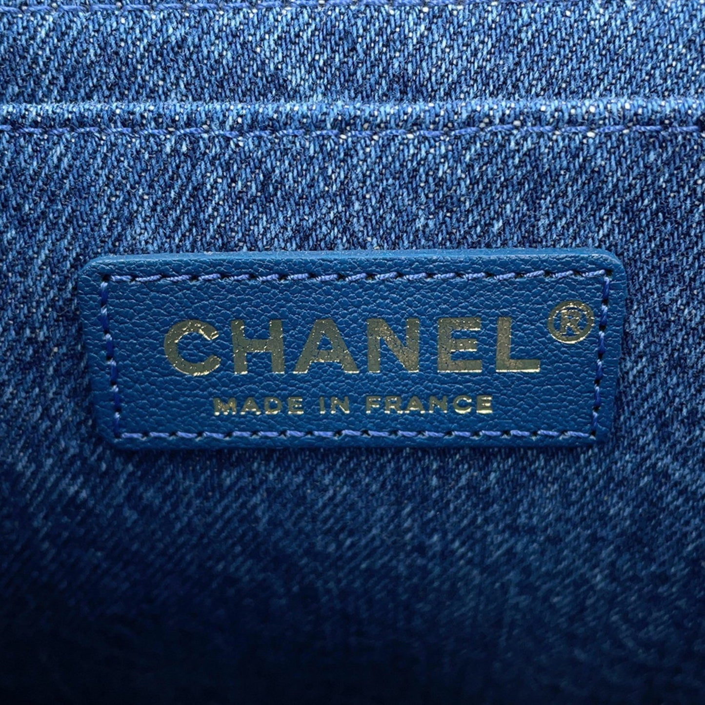 Chanel Denim Blue Shoulder Bags