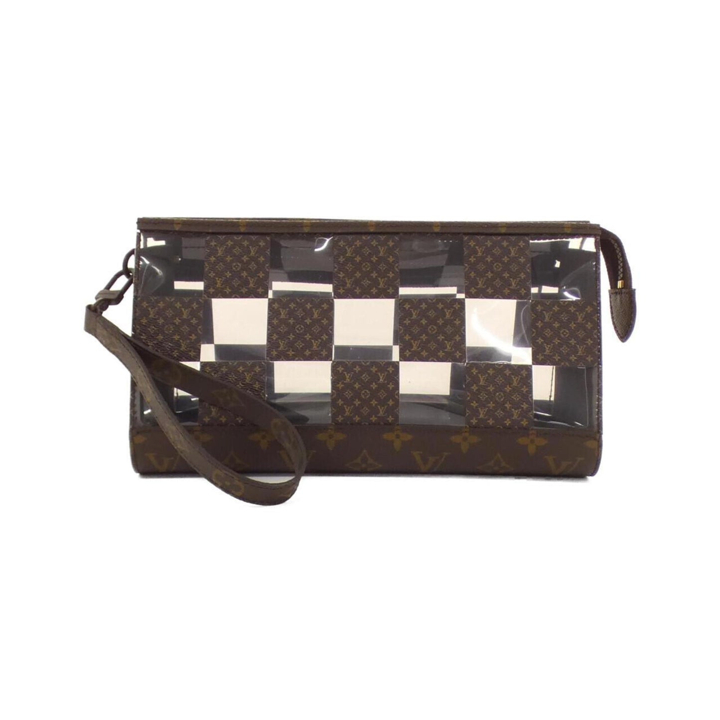 Louis Vuitton Coated Canvas Brown Small Bags