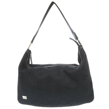 Gucci Canvas Black Shoulder Bags