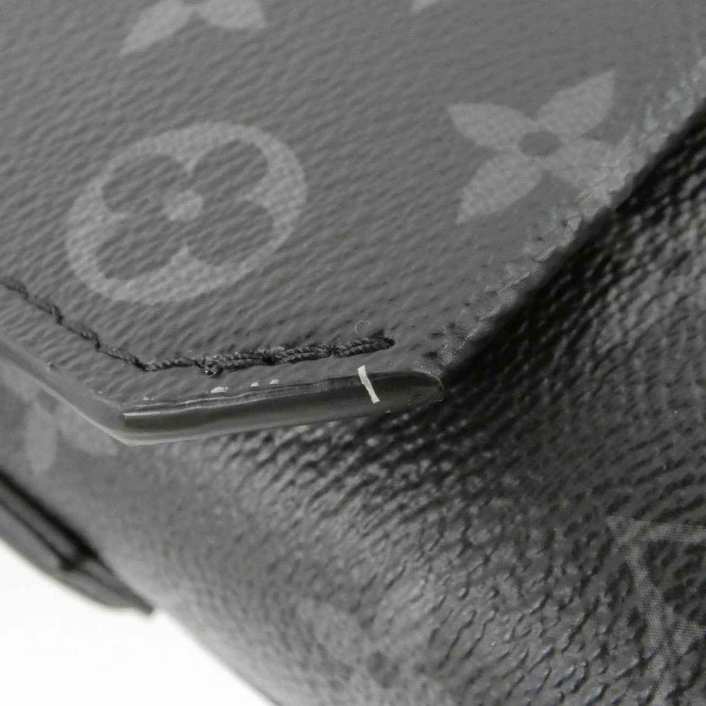 Louis Vuitton Coated Canvas Black Shoulder Bags