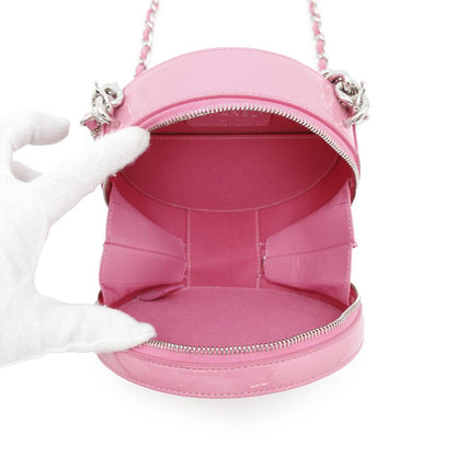 Chanel Patent Pink Shoulder Bags