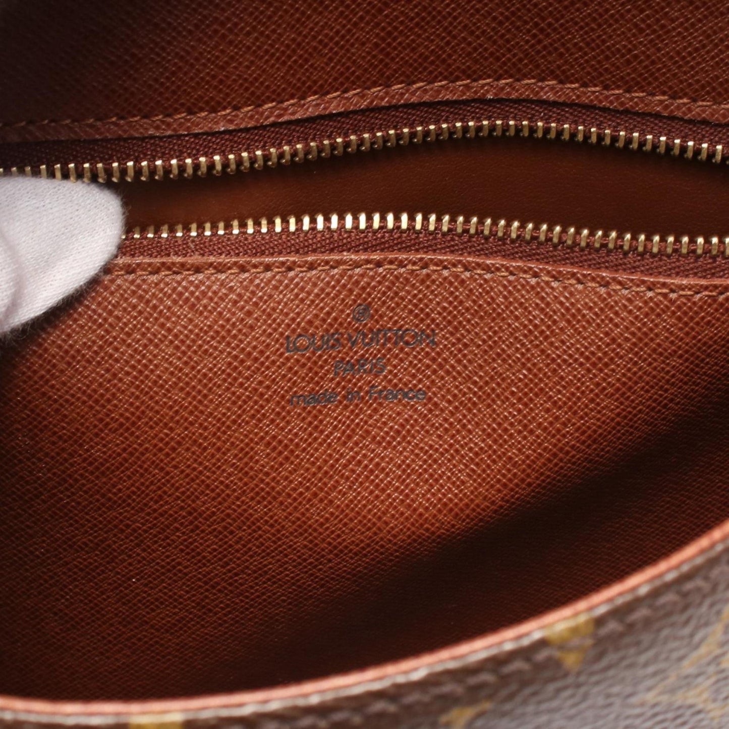 Louis Vuitton Coated Canvas Brown Shoulder Bags
