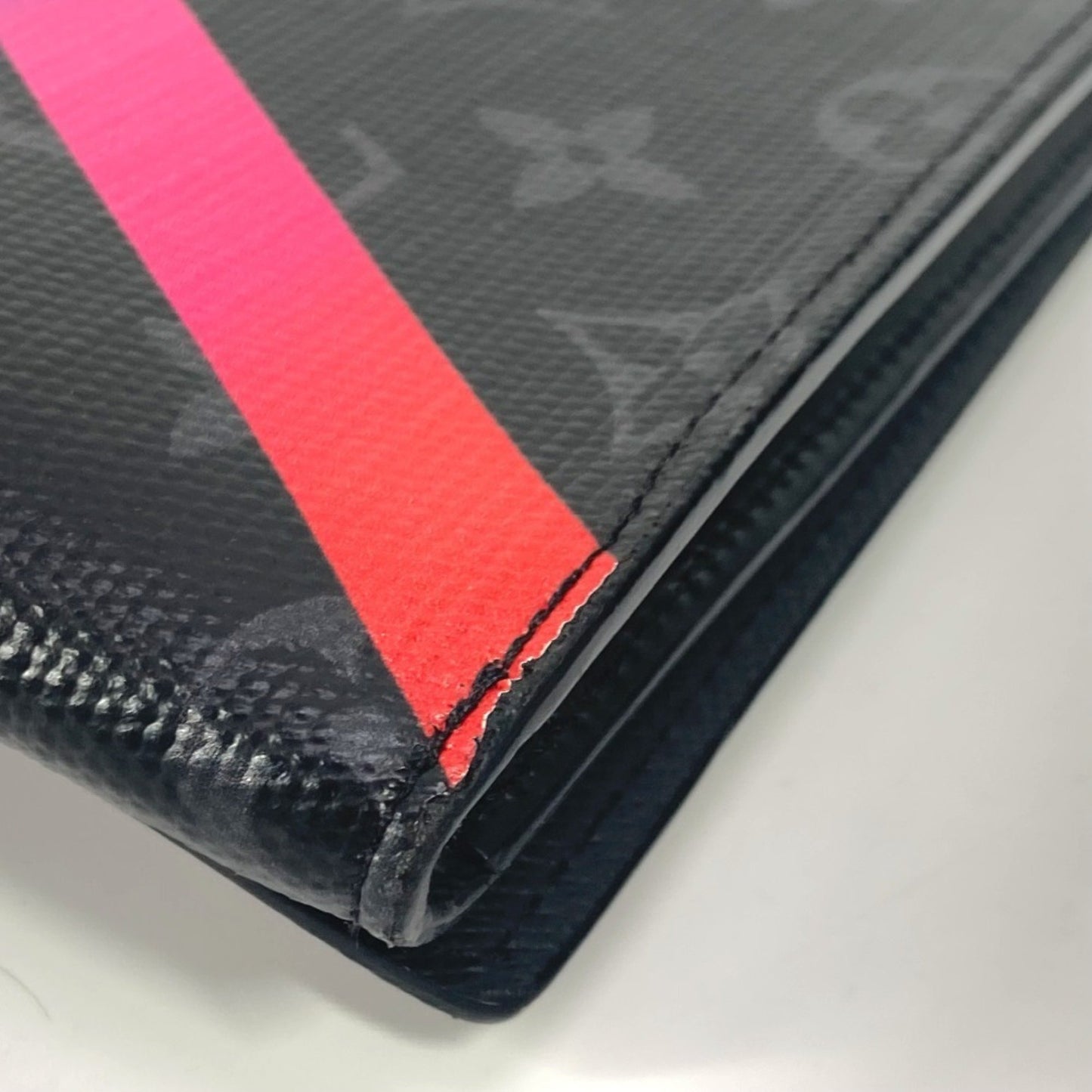 Louis Vuitton Monogram Canvas Black Clutch Bags