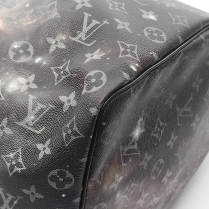 Louis Vuitton Coated Canvas Black Travel Bags