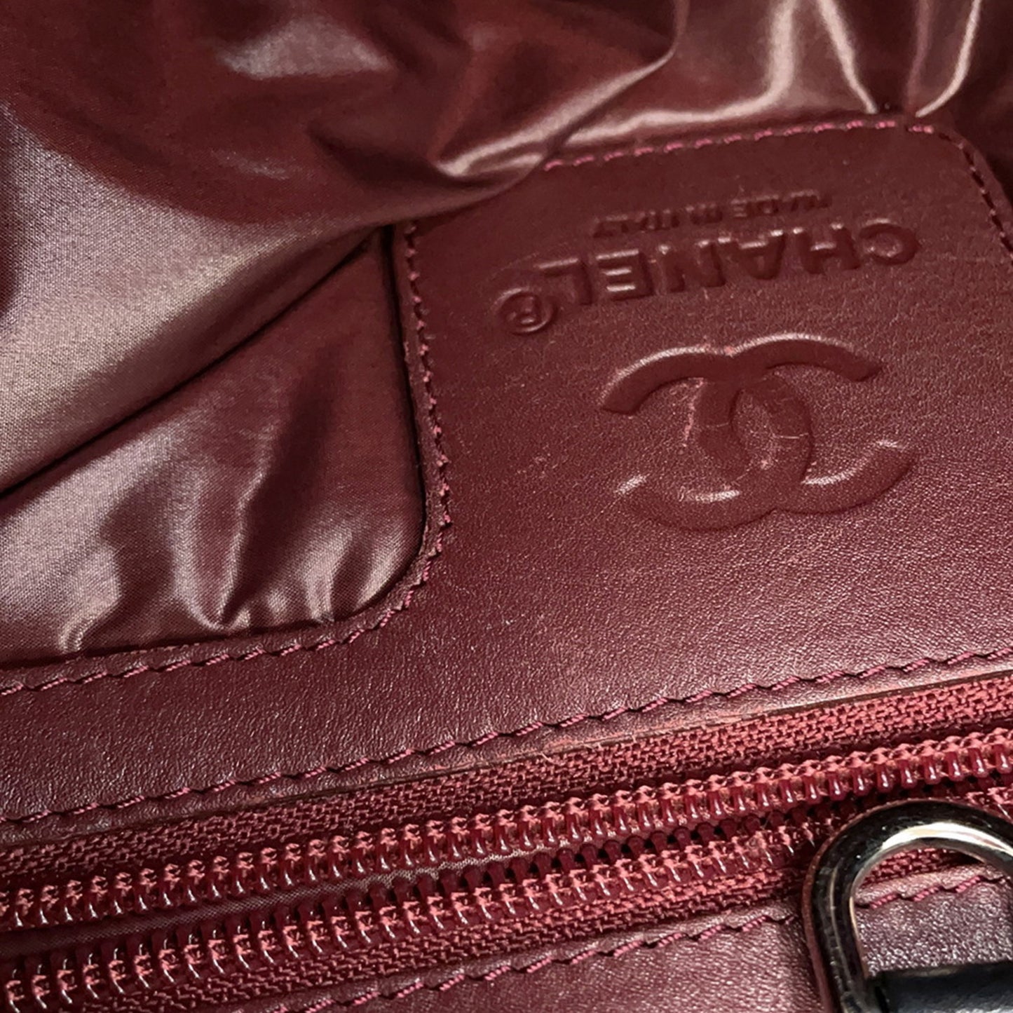 Chanel Nylon Black Tote Bags
