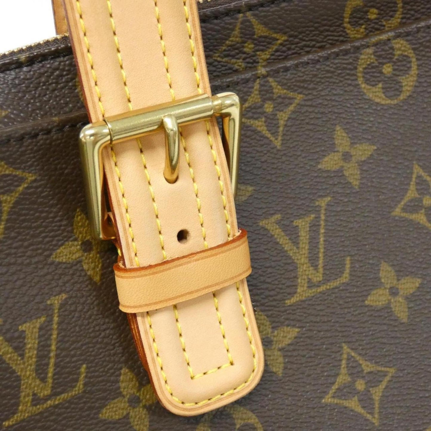 Louis Vuitton Coated Canvas Brown Handbags