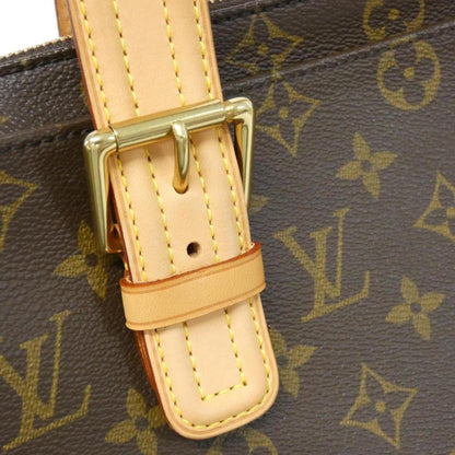 Louis Vuitton Coated Canvas Brown Handbags