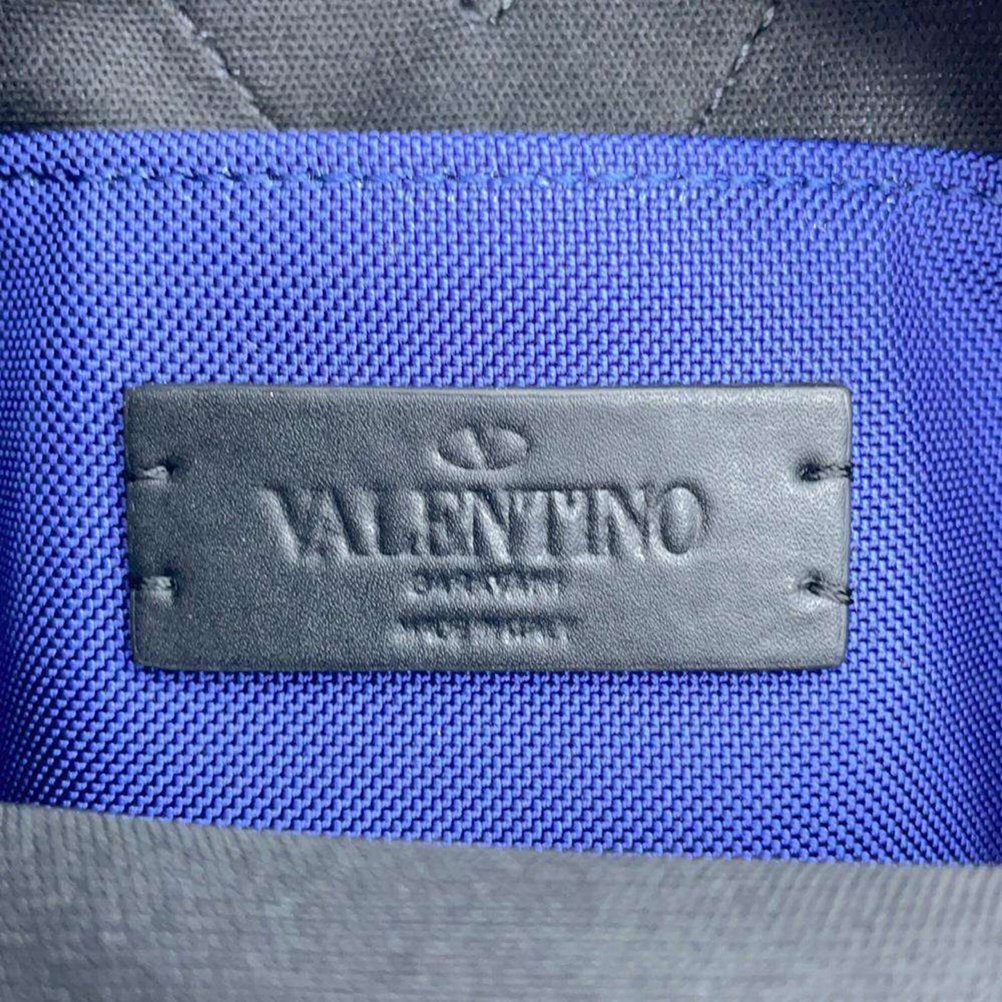 Valentino Nylon Blue Shoulder Bags