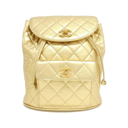 Chanel Others Gold Backpacks