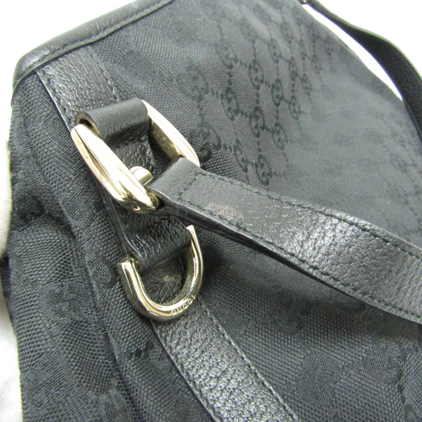 Gucci Canvas Black Tote Bags