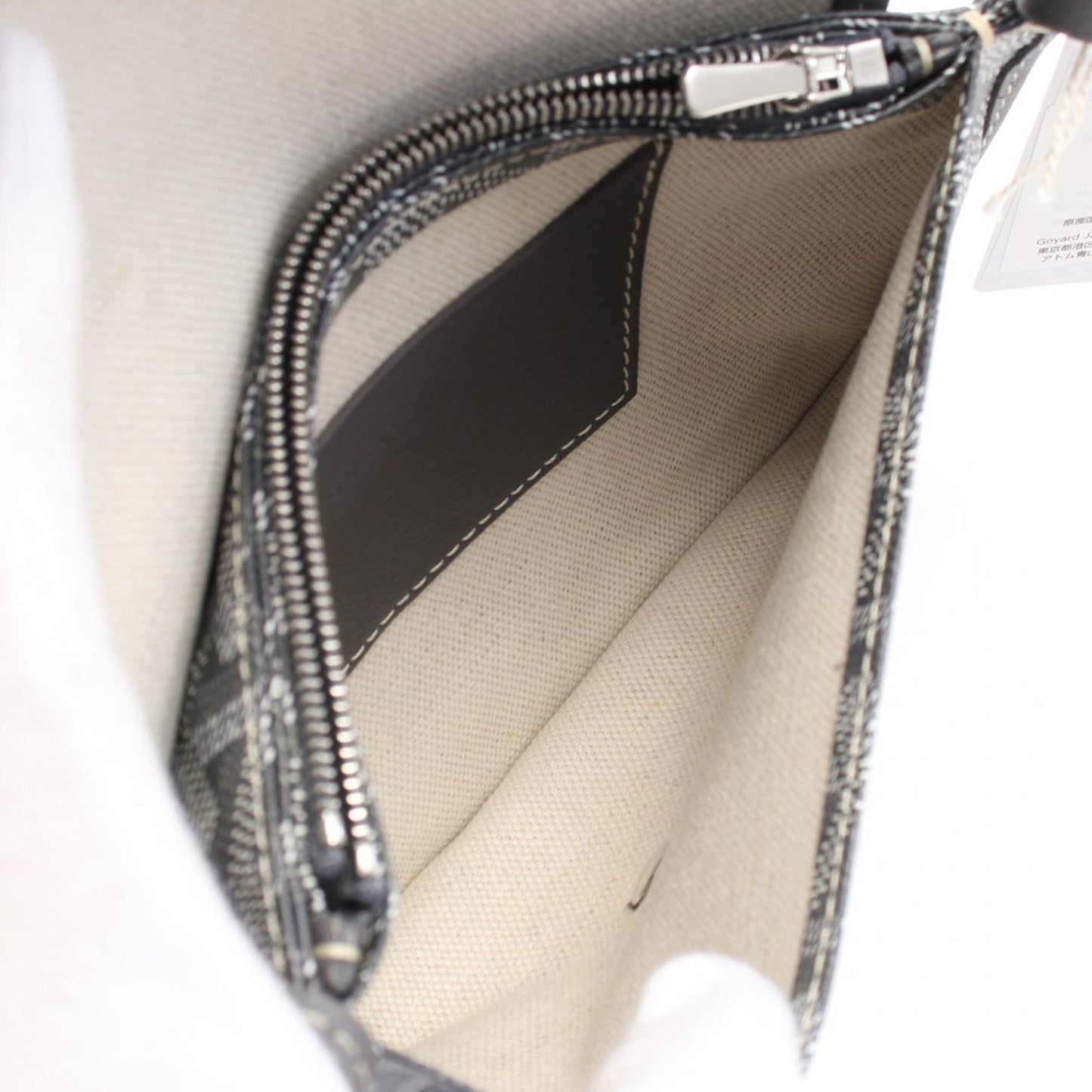Goyard Coated Canvas Gray Shoulder Bags