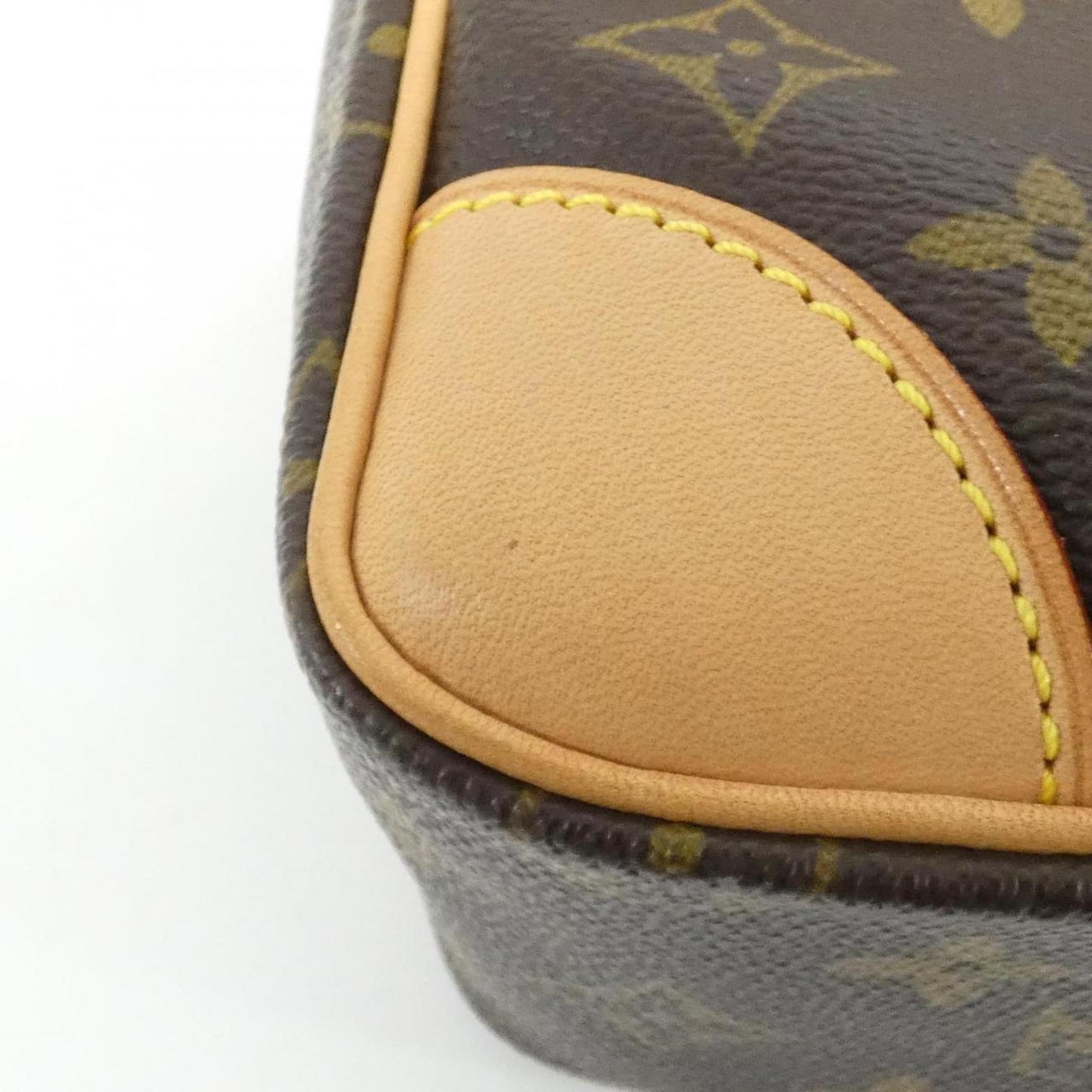 Louis Vuitton Coated Canvas Brown Shoulder Bags