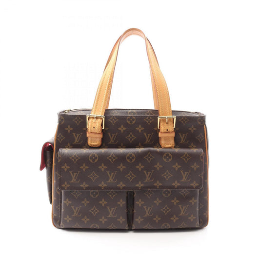 Louis Vuitton Coated Canvas Brown Handbags