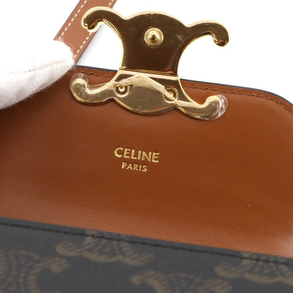 Celine Canvas Black Shoulder Bags