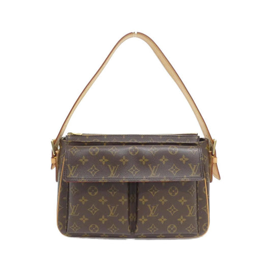 Louis Vuitton Coated Canvas Brown Shoulder Bags