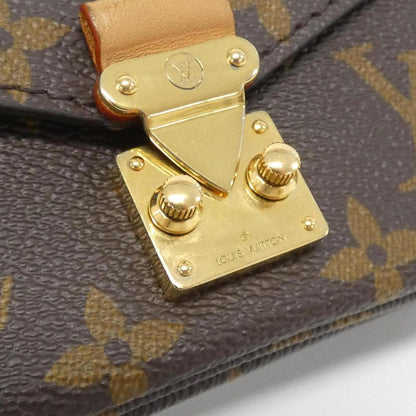 Louis Vuitton Coated Canvas Brown Shoulder Bags