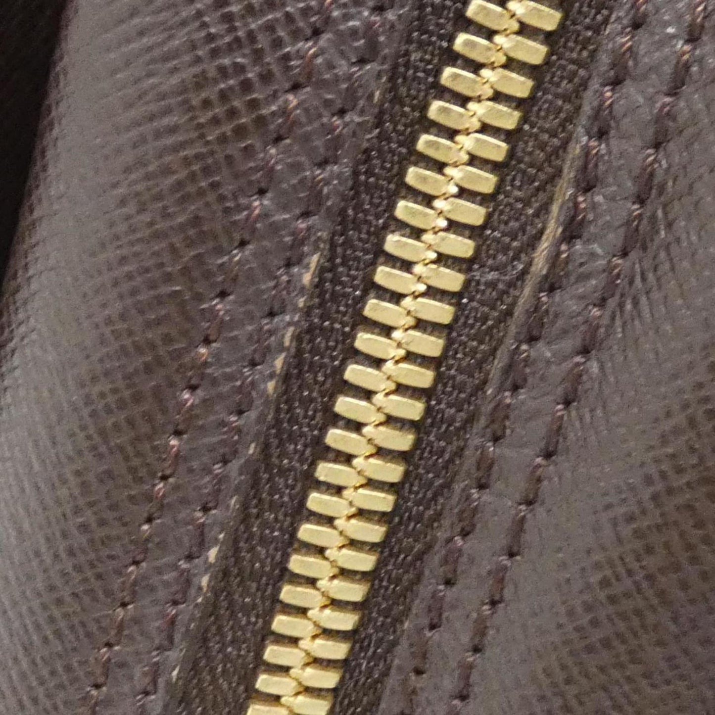 Louis Vuitton Coated Canvas Brown Handbags