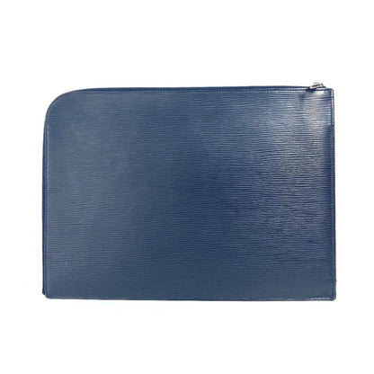 Louis Vuitton Epi Blue Clutch Bags