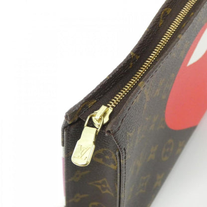 Louis Vuitton Coated Canvas Brown Small Bags