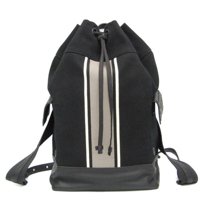 Bottega Veneta Canvas Black Backpacks