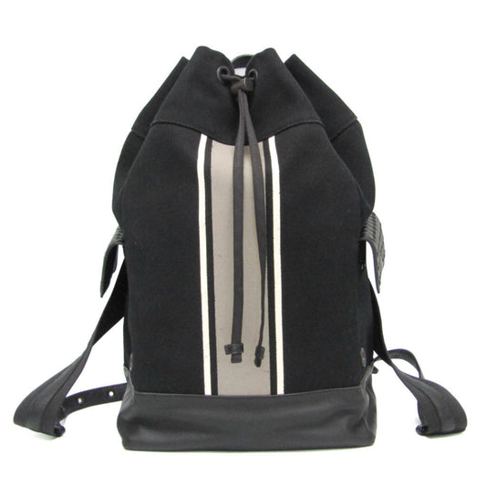 Bottega Veneta Canvas Black Backpacks