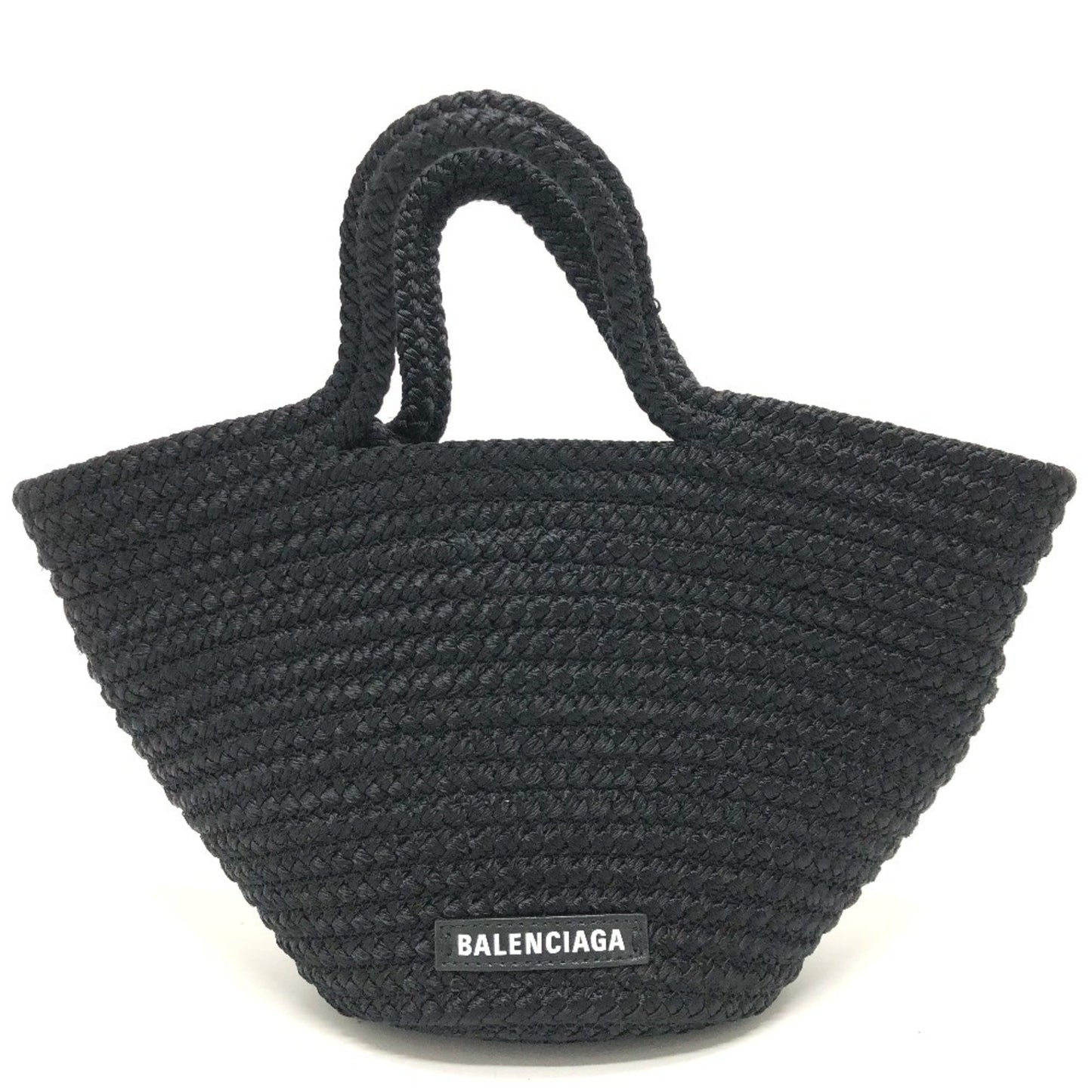 Balenciaga Nylon Black Handbags