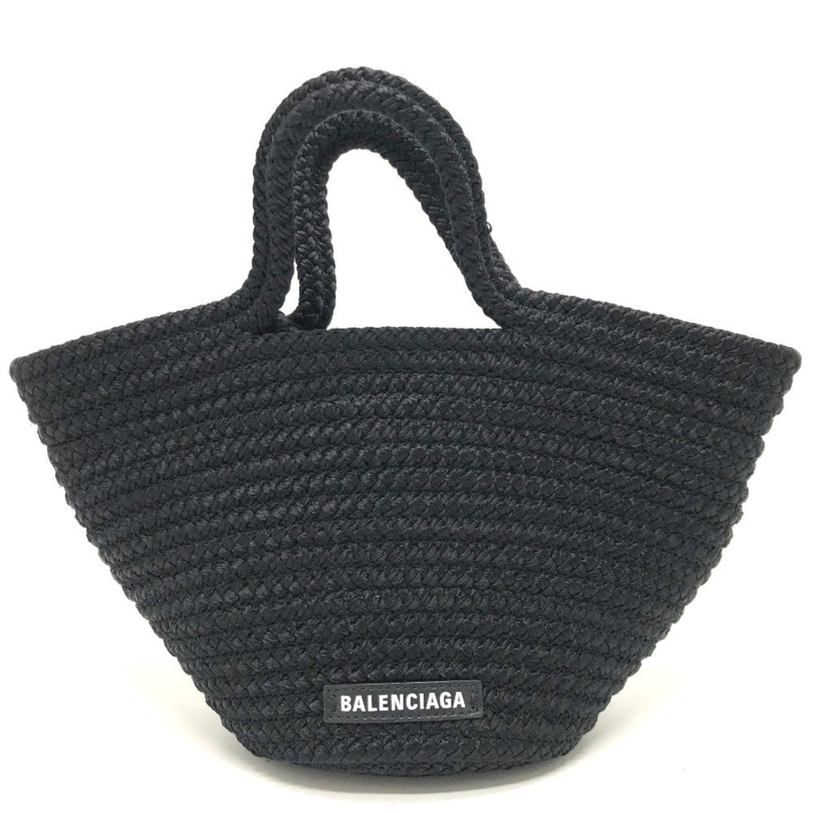 Balenciaga Nylon Black Handbags