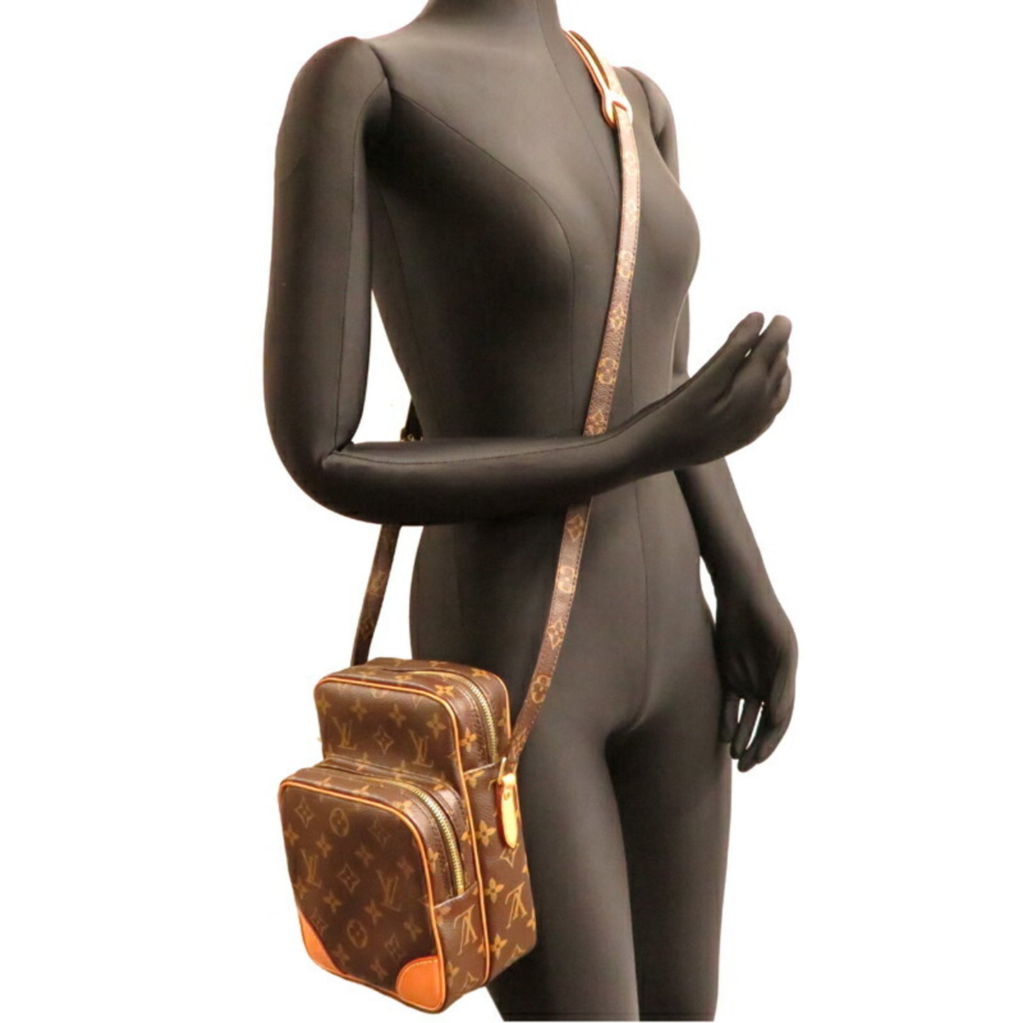 Louis Vuitton Monogram Canvas Brown Shoulder Bags