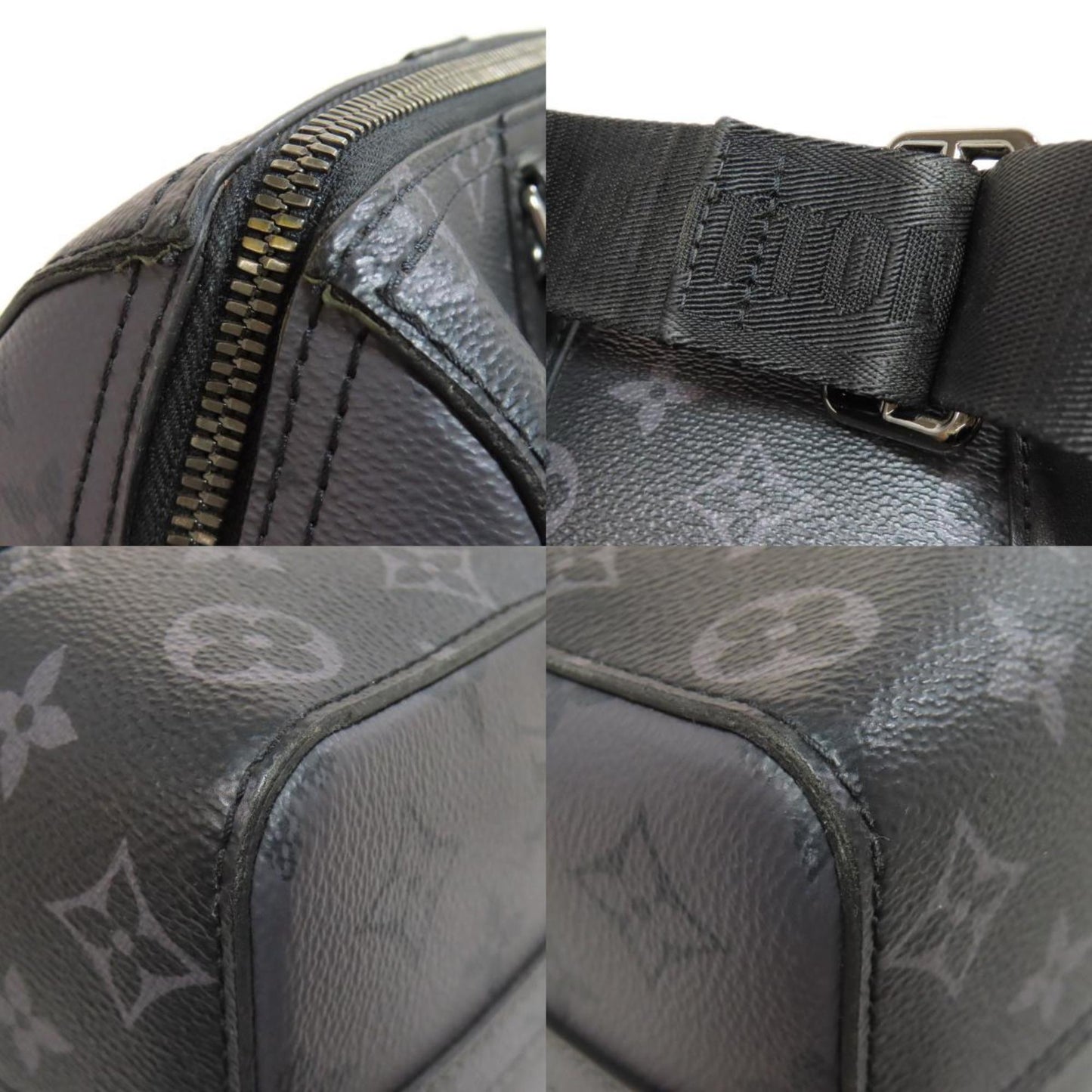 Louis Vuitton Monogram Canvas Black Shoulder Bags