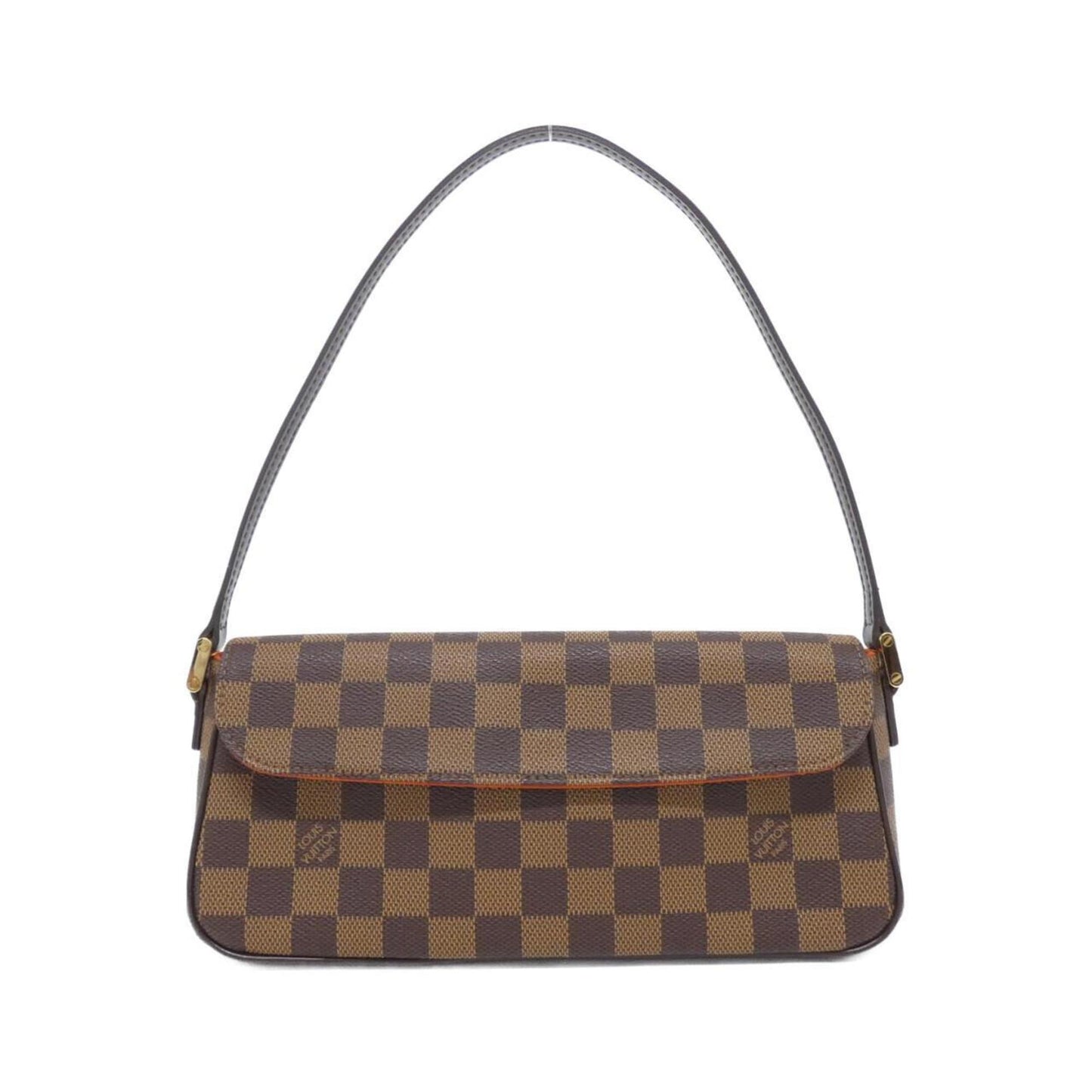 Louis Vuitton Coated Canvas Brown Shoulder Bags
