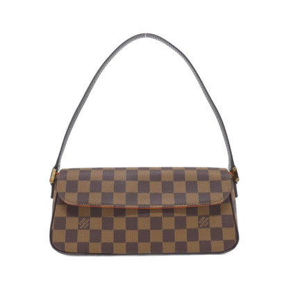 Louis Vuitton Coated Canvas Brown Shoulder Bags