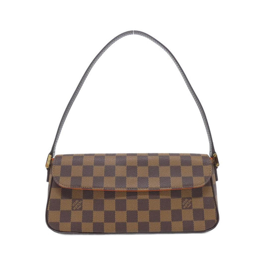 Louis Vuitton Coated Canvas Brown Shoulder Bags