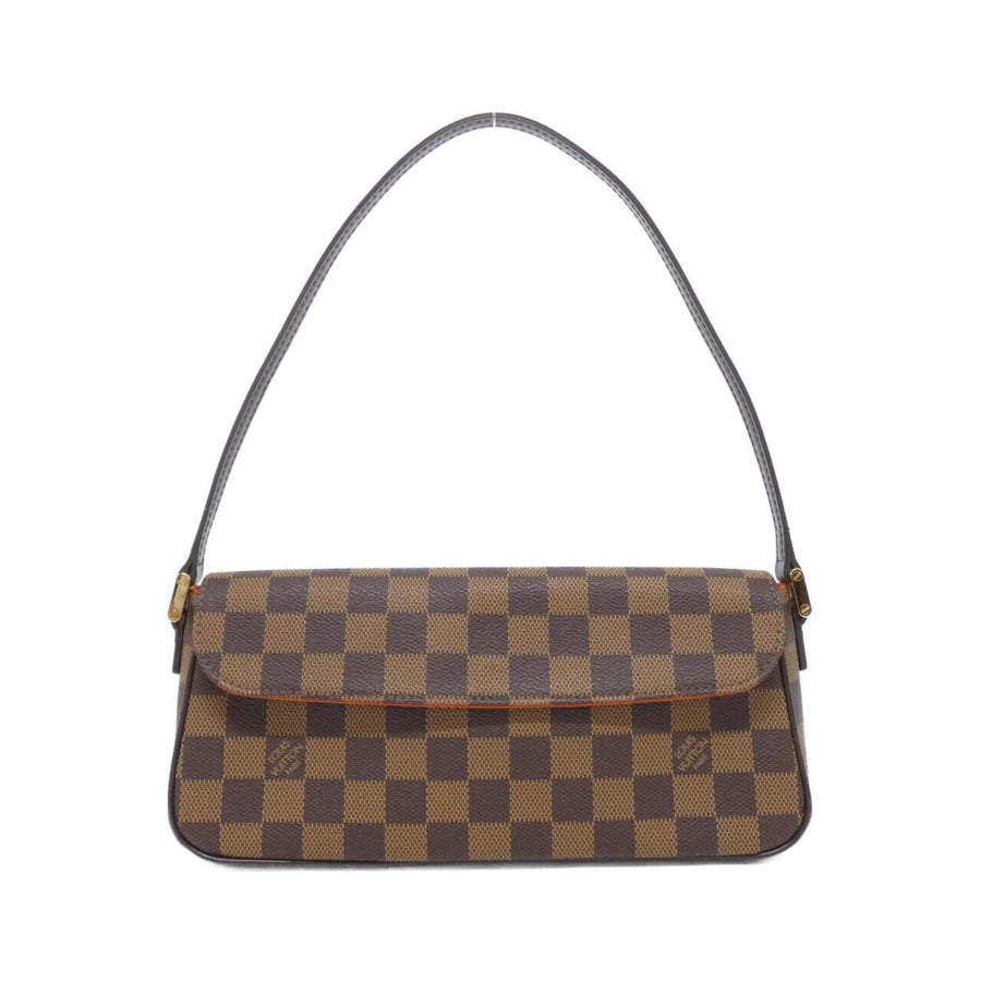 Louis Vuitton Coated Canvas Brown Shoulder Bags