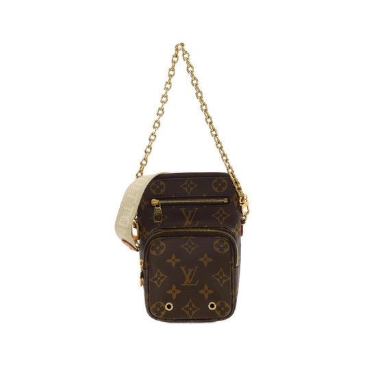 Louis Vuitton Coated Canvas Brown Shoulder Bags