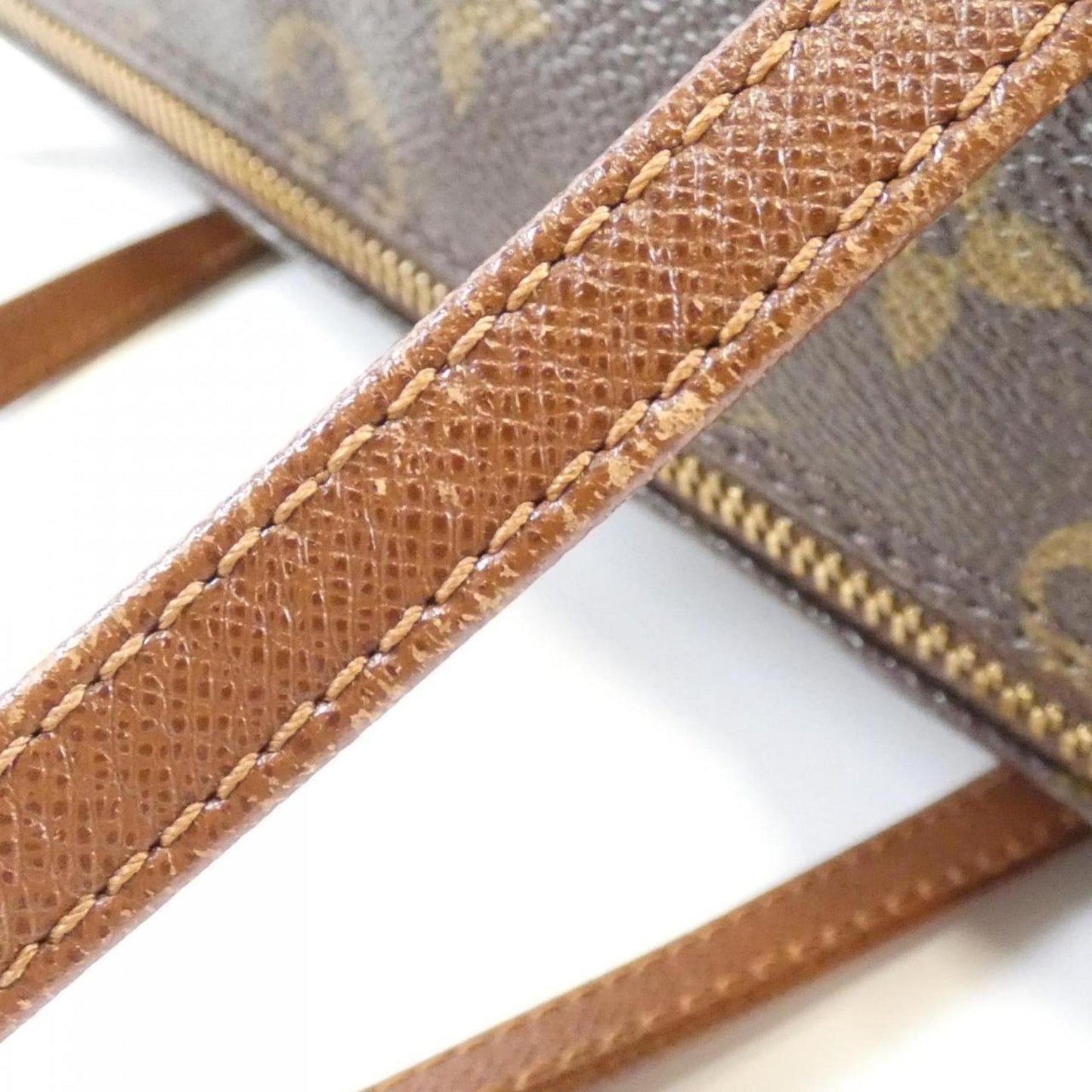 Louis Vuitton Coated Canvas Brown Handbags
